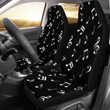 Musical Notes Design #1 (Black) Car Seat Covers - FREE SHIPPING Musical Notes Design #1 (Black) Car Seat Covers - FREE SHIPPING