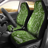 Science Chalkboard Car Seat Covers Green - FREE SHIPPING Science Chalkboard Car Seat Covers Green - FREE SHIPPING
