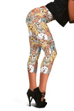 Crazy Dogs Capri Leggings - FREE SHIPPING Crazy Dogs Capri Leggings - FREE SHIPPING