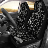 Science Chalkboard Car Seat Covers Black - FREE SHIPPING Science Chalkboard Car Seat Covers Black - FREE SHIPPING