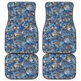 Nautical Design Car Floor Mats (Ocean Blue, Front & Back) - FREE SHIPPING Nautical Design Car Floor Mats (Ocean Blue, Front & Back) - FREE SHIPPING