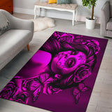 Calavera Fresh Look Design #2 Floor Covering (Horizontal, Pink Easy On The Eyes Rose) - FREE SHIPPING