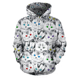 Cats Galore All Over Hoodie - FREE SHIPPING Cats Galore All Over Hoodie - FREE SHIPPING