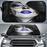 Calavera Fresh Look Design #4 Auto Sun Shade (Blue) - FREE SHIPPING Calavera Fresh Look Design #4 Auto Sun Shade (Blue) - FREE SHIPPING