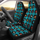 Vinyl Records Design #1 (Blue) Car Seat Covers - FREE SHIPPING Vinyl Records Design #1 (Blue) Car Seat Covers - FREE SHIPPING