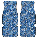 Nautical Design Car Floor Mats (Sky Blue, Front & Back) - FREE SHIPPING Nautical Design Car Floor Mats (Sky Blue, Front & Back) - FREE SHIPPING
