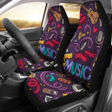 Musical Elements Design #2 Car Seat Covers - FREE SHIPPING Musical Elements Design #2 Car Seat Covers - FREE SHIPPING