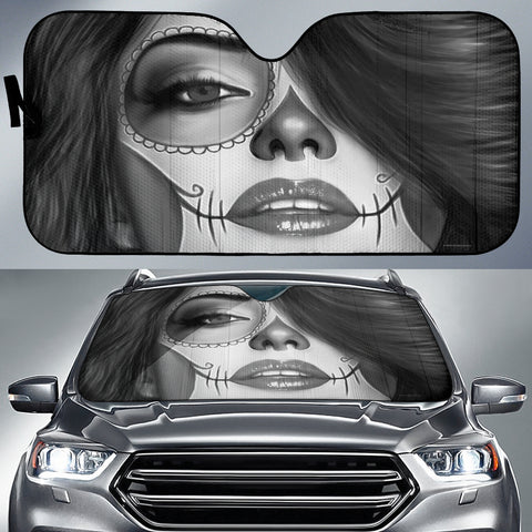 Calavera Fresh Look Design #3 Auto Sun Shade (Vintage Retro) - FREE SHIPPING Calavera Fresh Look Design #3 Auto Sun Shade (Vintage Retro) - FREE SHIPPING