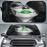 Calavera Fresh Look Design #4 Auto Sun Shade (Green) - FREE SHIPPING Calavera Fresh Look Design #4 Auto Sun Shade (Green) - FREE SHIPPING