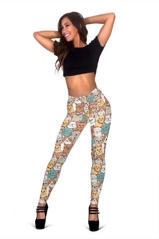 Crazy Cats Leggings - FREE SHIPPING Crazy Cats Leggings - FREE SHIPPING