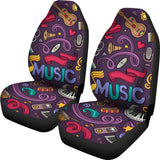 Musical Elements Design #2 Car Seat Covers - FREE SHIPPING Musical Elements Design #2 Car Seat Covers - FREE SHIPPING
