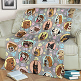 Dogs Galore Throw Blanket - FREE SHIPPING Dogs Galore Throw Blanket - FREE SHIPPING