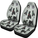 I Love Schnauzers Car Seat Covers (Silver Martin, No Heart)  - FREE SHIPPING I Love Schnauzers Car Seat Covers (Silver Martin, No Heart)  - FREE SHIPPING