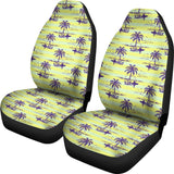 Island Surfer Car Seat Covers (Bright Yellow)  - FREE SHIPPING