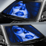 Calavera Fresh Look Design #3 Auto Sun Shade (Blue Lapis Lazuli) - FREE SHIPPING Calavera Fresh Look Design #3 Auto Sun Shade (Blue Lapis Lazuli) - FREE SHIPPING