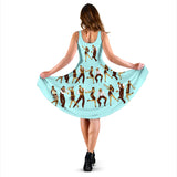 It's Charleston Time Party Midi Dress (Blue) - FREE SHIPPING It's Charleston Time Party Midi Dress (Blue) - FREE SHIPPING