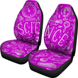 Science Chalkboard Car Seat Covers Pink - FREE SHIPPING Science Chalkboard Car Seat Covers Pink - FREE SHIPPING