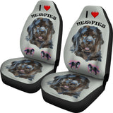 I Love Newfies Car Seat Covers - FREE SHIPPING I Love Newfies Car Seat Covers - FREE SHIPPING