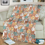 Crazy Cats Collection Throw Blanket - FREE SHIPPING Crazy Cats Collection Throw Blanket - FREE SHIPPING