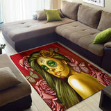 Calavera Fresh Look Design #2 Floor Covering (Vertical, Yellow Smiley Face Rose) - FREE SHIPPING Calavera Fresh Look Design #2 Floor Covering (Vertical, Yellow Smiley Face Rose) - FREE SHIPPING