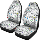 Cats Galore Car Seat Covers (White)  - FREE SHIPPING Cats Galore Car Seat Covers (White)  - FREE SHIPPING