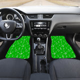 Musical Notes Design #1 (Green) Car Floor Mats - FREE SHIPPING Musical Notes Design #1 (Green) Car Floor Mats - FREE SHIPPING