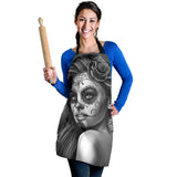 Calavera Fresh Look Design #2 Women's Apron (Vintage Retro) - FREE SHIPPING Calavera Fresh Look Design #2 Women's Apron (Vintage Retro) - FREE SHIPPING