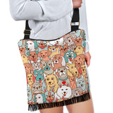 Crazy Dogs Collection Cross-Body Boho Handbag - FREE SHIPPING Crazy Dogs Collection Cross-Body Boho Handbag - FREE SHIPPING