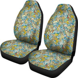 Nautical Design Car Seat Covers (Yellow) - FREE SHIPPING Nautical Design Car Seat Covers (Yellow) - FREE SHIPPING