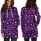 Ugly Christmas Sweater Hoodie Dress - Snowflakes Design #1 (Purple) - For Small To Plus Size Divas - FREE SHIPPING Ugly Christmas Sweater Hoodie Dress - Snowflakes Design #1 (Purple) - For Small To Plus Size Divas - FREE SHIPPING