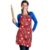 I Love Dogs Apron (Red) - FREE SHIPPING I Love Dogs Apron (Red) - FREE SHIPPING
