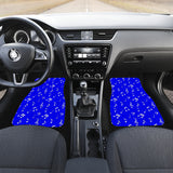 Musical Notes Design #1 (Blue) Car Floor Mats - FREE SHIPPING Musical Notes Design #1 (Blue) Car Floor Mats - FREE SHIPPING