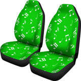 Musical Notes Design #1 (Green) Car Seat Covers - FREE SHIPPING Musical Notes Design #1 (Green) Car Seat Covers - FREE SHIPPING