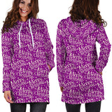 Ugly Christmas Sweater Hoodie Dress - Merry Christmas Design #1 (Purple) - For Small To Plus Size Divas - FREE SHIPPING Ugly Christmas Sweater Hoodie Dress - Merry Christmas Design #1 (Purple) - For Small To Plus Size Divas - FREE SHIPPING