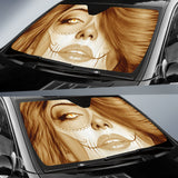 Calavera Fresh Look Design #3 Auto Sun Shade (Honey Tiger's Eye) - FREE SHIPPING Calavera Fresh Look Design #3 Auto Sun Shade (Honey Tiger's Eye) - FREE SHIPPING