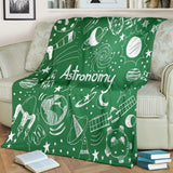 Astronomy Chalkboard Throw Blanket (Green) - FREE SHIPPING Astronomy Chalkboard Throw Blanket (Green) - FREE SHIPPING