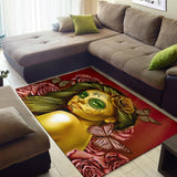 Calavera Fresh Look Design #2 Floor Covering (Horizontal, Yellow Smiley Face Rose) - FREE SHIPPING Calavera Fresh Look Design #2 Floor Covering (Horizontal, Yellow Smiley Face Rose) - FREE SHIPPING