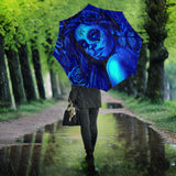 Calavera Fresh Look Design #2 Umbrella (Blue Elusive Rose) - FREE SHIPPING Calavera Fresh Look Design #2 Umbrella (Blue Elusive Rose) - FREE SHIPPING