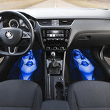 Calavera Fresh Look Design #3 Car Floor Mats (Blue Lapis Lazuli, Front & Back) - FREE SHIPPING Calavera Fresh Look Design #3 Car Floor Mats (Blue Lapis Lazuli, Front & Back) - FREE SHIPPING