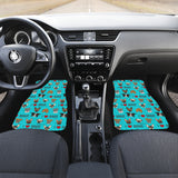 I Love Dogs Car Floor Mats (FPD Cyan, Front & Back) - FREE SHIPPING I Love Dogs Car Floor Mats (FPD Cyan, Front & Back) - FREE SHIPPING