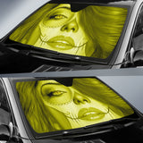 Calavera Fresh Look Design #3 Auto Sun Shade (Yellow Chrysoberyl) - FREE SHIPPING Calavera Fresh Look Design #3 Auto Sun Shade (Yellow Chrysoberyl) - FREE SHIPPING