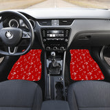 Musical Notes Design #1 (Red) Car Floor Mats - FREE SHIPPING Musical Notes Design #1 (Red) Car Floor Mats - FREE SHIPPING