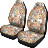 Crazy Dogs Car Seat Covers - FREE SHIPPING Crazy Dogs Car Seat Covers - FREE SHIPPING