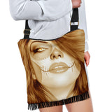 Calavera Fresh Look Design #3 Cross-Body Boho Handbag (Honey Tiger's Eye) - FREE SHIPPING Calavera Fresh Look Design #3 Cross-Body Boho Handbag (Honey Tiger's Eye) - FREE SHIPPING