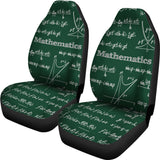 Mathematica Car Seat Covers Design #1 Green Chalkboard - FREE SHIPPING Mathematica Car Seat Covers Design #1 Green Chalkboard - FREE SHIPPING