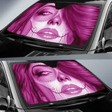 Calavera Fresh Look Design #3 Auto Sun Shade (Pink Mystic Topaz) - FREE SHIPPING Calavera Fresh Look Design #3 Auto Sun Shade (Pink Mystic Topaz) - FREE SHIPPING
