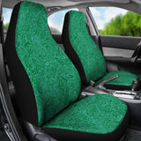 Nautical Design Car Seat Covers (Dark Green) - FREE SHIPPING Nautical Design Car Seat Covers (Dark Green) - FREE SHIPPING