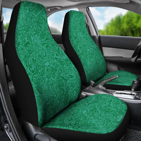 Nautical Design Car Seat Covers (Dark Green) - FREE SHIPPING Nautical Design Car Seat Covers (Dark Green) - FREE SHIPPING