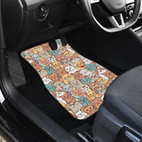 Crazy Cats Car Floor Mats (Front & Back) - FREE SHIPPING Crazy Cats Car Floor Mats (Front & Back) - FREE SHIPPING