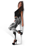 Calavera Fresh Look Design #2 Leggings (Vintage Retro) - FREE SHIPPING Calavera Fresh Look Design #2 Leggings (Vintage Retro) - FREE SHIPPING